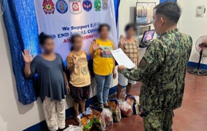 17 individuals withdraw support to CTG in Central Luzon