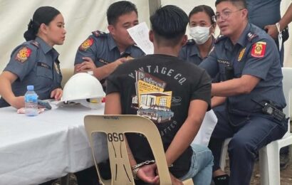 POLICE ARREST MAN POSING AS COLLAPSED-BUILDING SURVIVOR IN ANGELES CITY POLICE ARREST MAN POSING AS COLLAPSED-BUILDING SURVIVOR IN ANGELES CITY