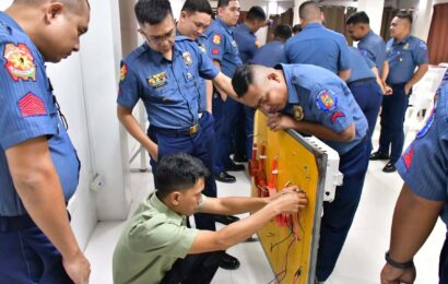 PRO3, TESDA equip PNP personnel with solar energy skills