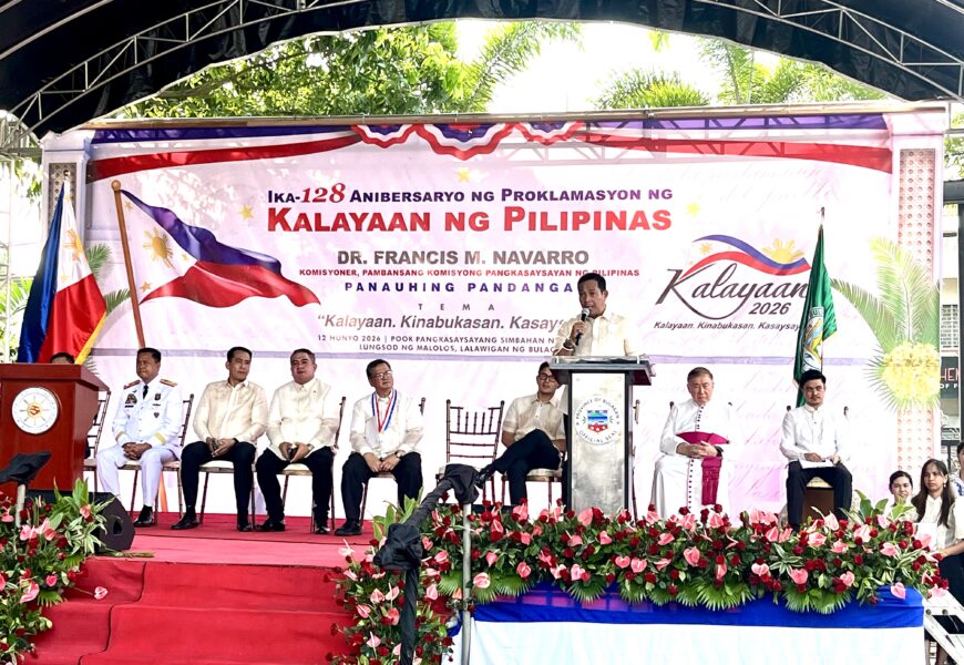 Ika-128 anibersaryo ng Kalayaan ng Pilipinas ginunita sa Bulacan Ika-128 anibersaryo ng Kalayaan ng Pilipinas ginunita sa Bulacan