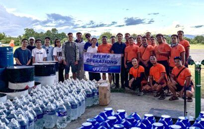 FPJ Panday Bayanihan, FPJ Youth provide relief aid to earthquake affected residents in Sarangani
