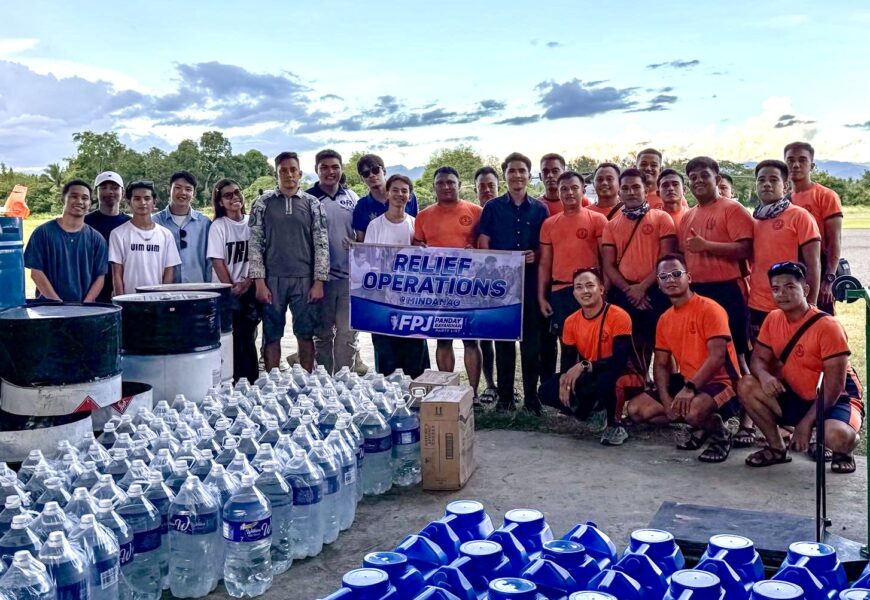 FPJ Panday Bayanihan, FPJ Youth provide relief aid to earthquake affected residents in Sarangani