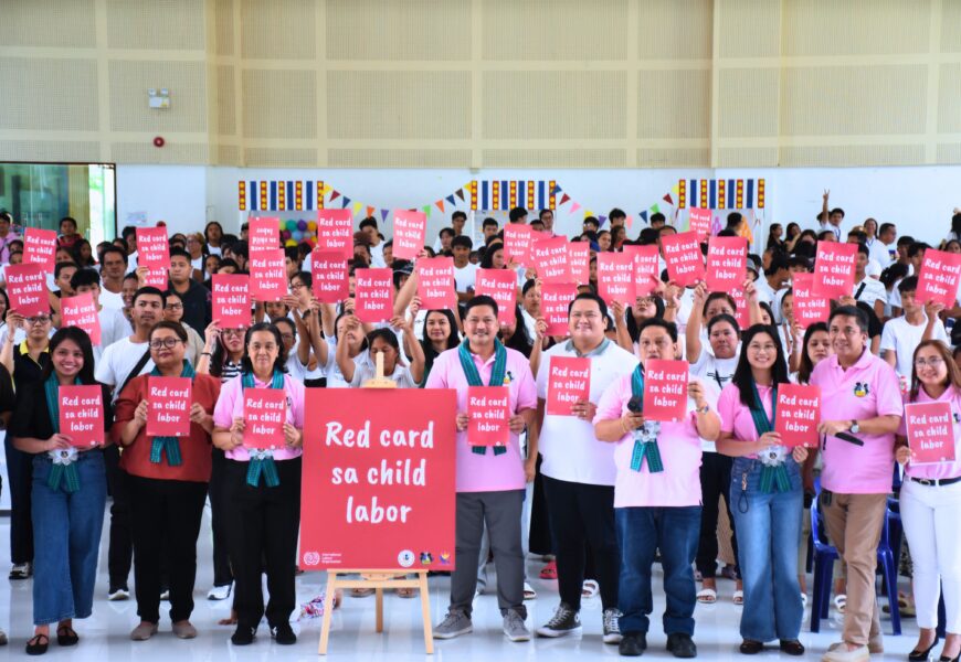 DOLE, PGB strengthen campaign against child labor