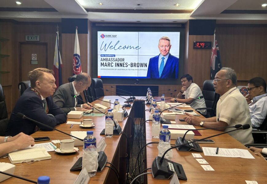 Aussie Ambassador sees Subic’s role in Luzon Economic Corridor