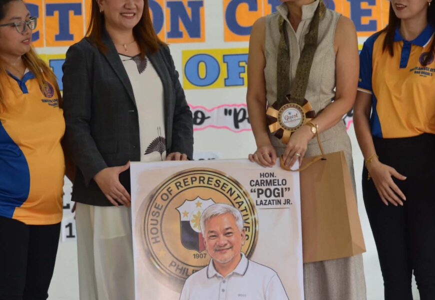 MANUEL CONGRATULATES NEW PTA OFFICERS, REAFFIRMS CONG. POGI’S SUPPORT FOR EDUCATION