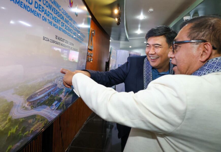 BCDA, DOST partner to advance science, technology development through training center