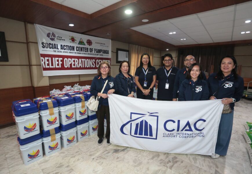 CIAC turns over 250 ChariTimba food packs to Pampanga relief partner CIAC turns over 250 ChariTimba food packs to Pampanga relief partner