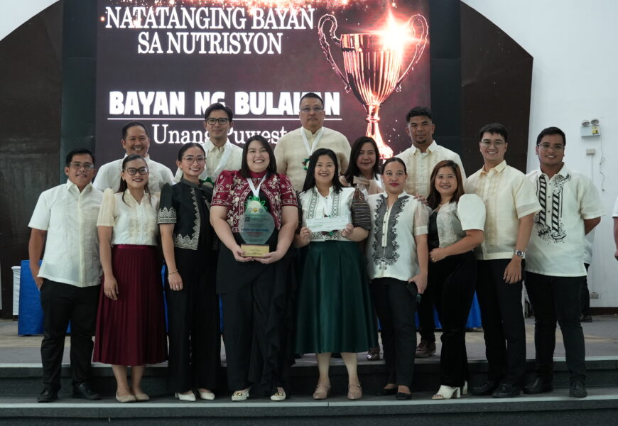 Bulacan honors top nutrition champions at nutrition month finale