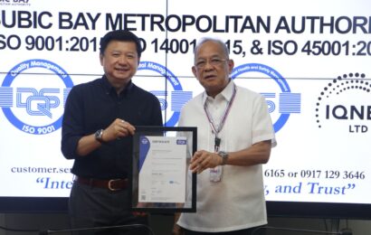 SBMA achieves ISO 45001 certification from DQS