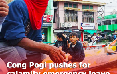 CONG LAZATIN PUSHES FOR CALAMITY EMERGENCY LEAVE FOR EMPLOYEES