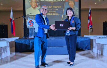 Potential investments expected in Subic Freeport following visit of Thai biz delegation