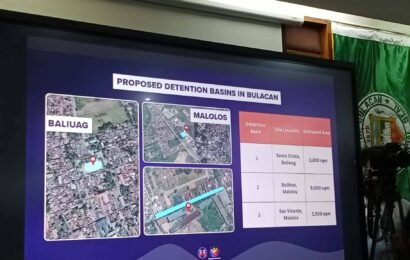 Unang 10 Water Detention Basins, mobile pumps at modular barriers, aagarin ng DPWH sa pinakabinabaha pa sa Bulacan Unang 10 Water Detention Basins, mobile pumps at modular barriers, aagarin ng DPWH sa pinakabinabaha pa sa Bulacan