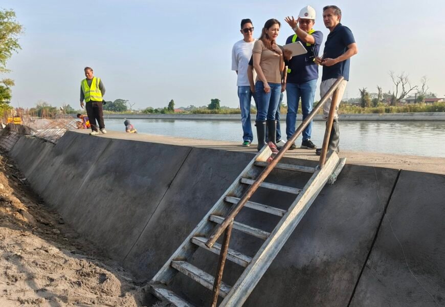 DPWH nasa kasagsagan na ng pagsasara ng mga butas na dike sa Calumpit, Bulacan