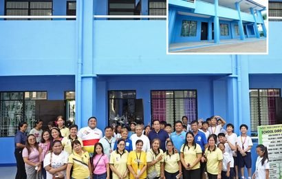 BLESSING AND TURNOVER OF TWO-STOREY SCHOOL ANNEX BUILDING
