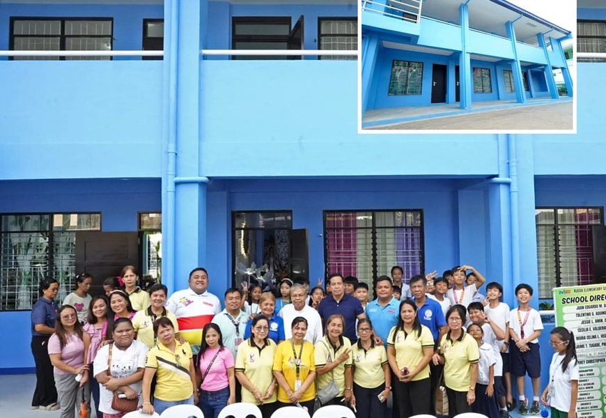 BLESSING AND TURNOVER OF TWO-STOREY SCHOOL ANNEX BUILDING